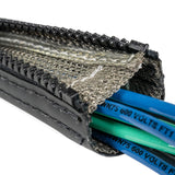 Zipper-Mesh (PFR) Electrical Wire Protection Zipper-Mesh (PFR) Electrical Wire Protection
