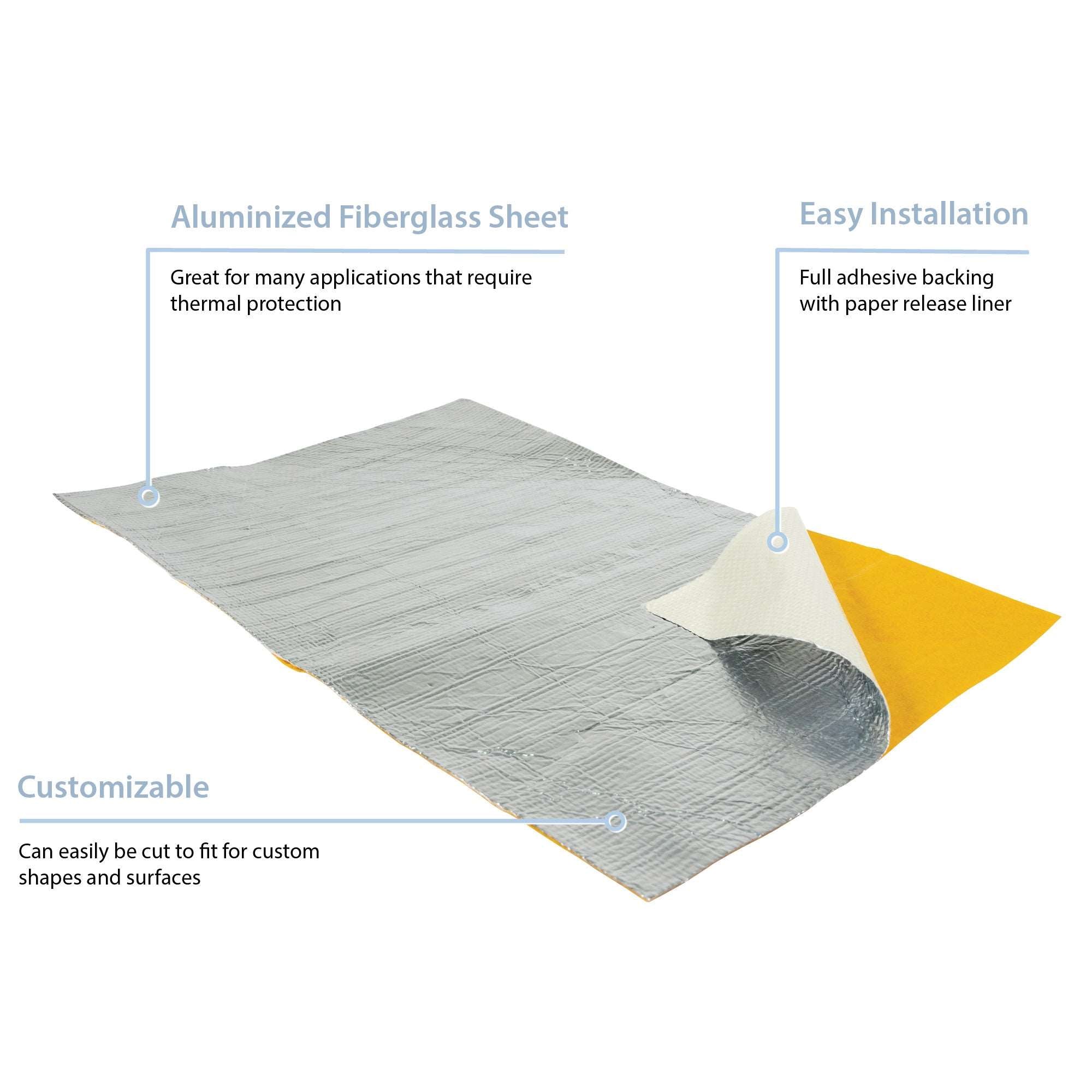 HeatReflect® (AFA) Adhesive-Backed Heat Shielding