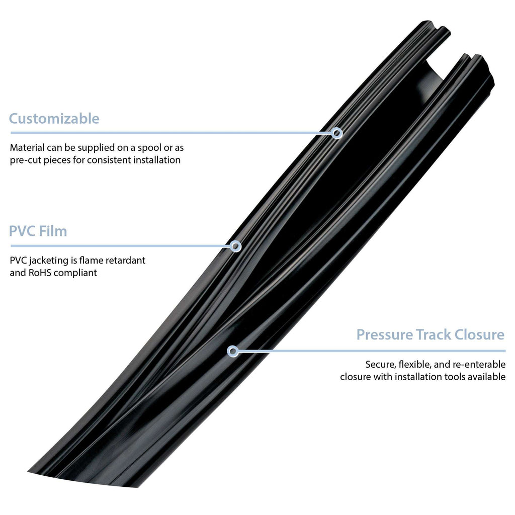 Pvc Zip Guide Insert Zip-On® (PVC) Cable Bundling – ZT