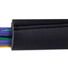 The neoprene foam jacketing helps insulate what it protects while adding a resilient buffer against everyday wear