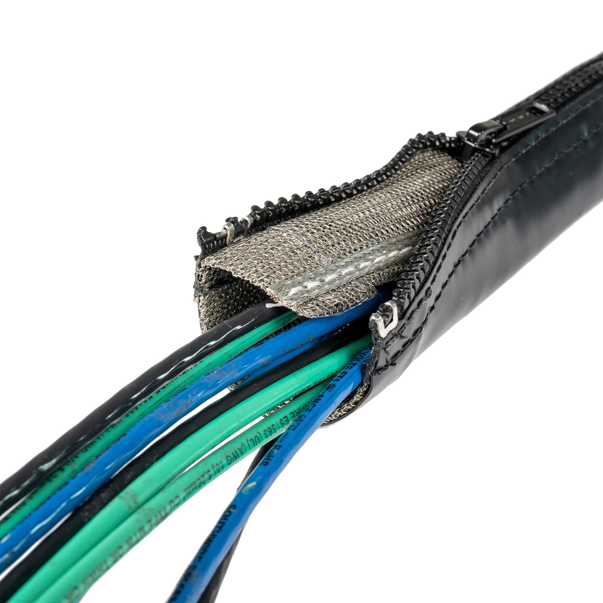 ZipperMesh (63) Cable Bundling with EMI Shielding ZT