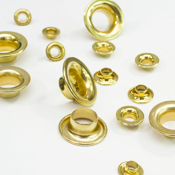 Rolled Brass Grommets