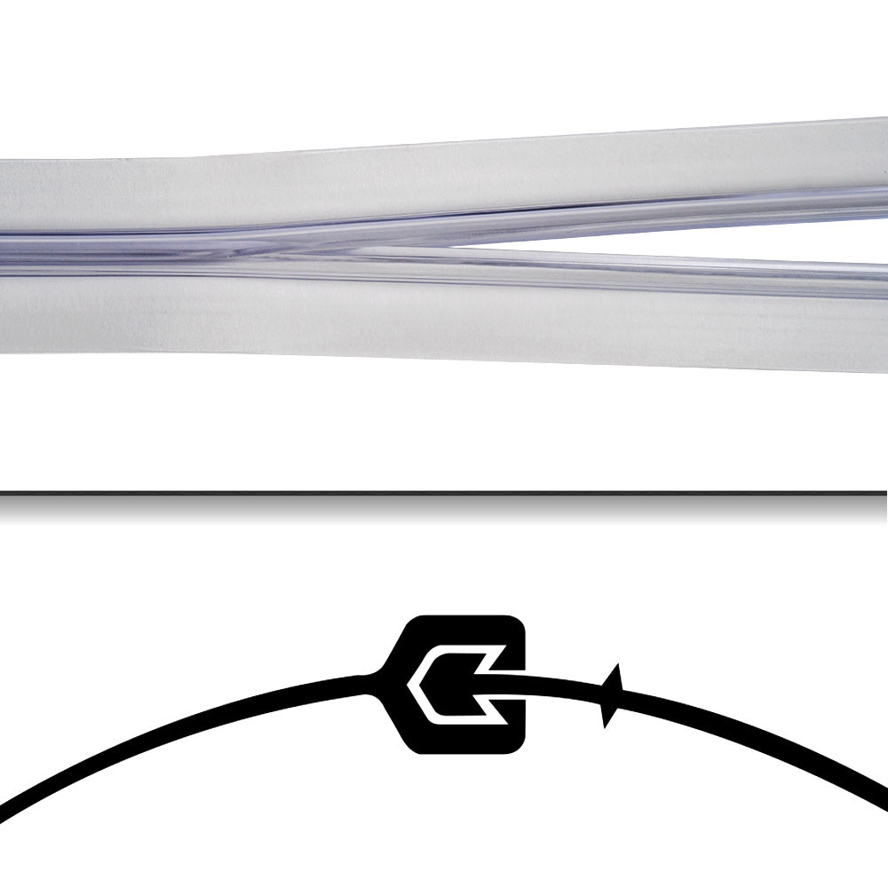 Z-Track (PVC) Extruded Pressure Track – ZT